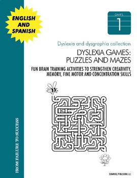 Preview of Dyslexia and Dysgraphia Collection: Games, Puzzles and Mazes