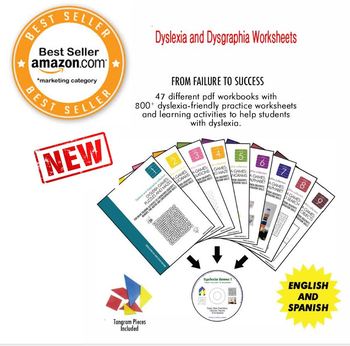 Preview of Dyslexia and Dysgraphia Workbooks Bundle