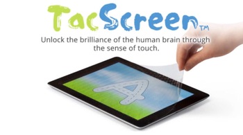 Preview of Dyslexic & Early Ed Tactile Learning Screen for iPad, Chrome, Android-TacScreen