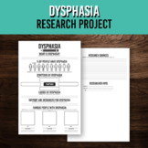 Dysphasia Research Poster | Learning Differences Project |