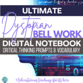Dystopian Bell Work Ultimate Bundle:  Vocabulary #BACK2MIDDLE50