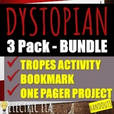 Dystopian Bundle - 3 Pack (Tropes, Reading Log Bookmark, &