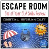 ELA Skills End of Year Breakout Escape Room| Google Classroom