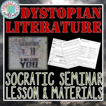 Preview of Dystopian Literature Socratic Seminar