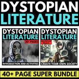 Dystopian Literature Unit - Introduction to Dystopia - Dys