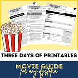 Dystopian Movie Guide - Printables - Three Days of Activit