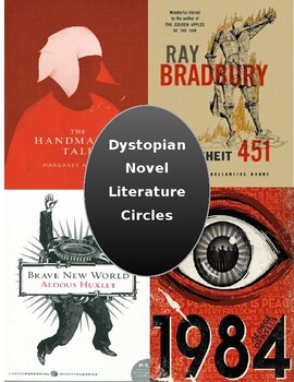 Preview of Dystopian Novel Literature Circles