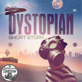 Dystopian Short Story Flip Book & Activities