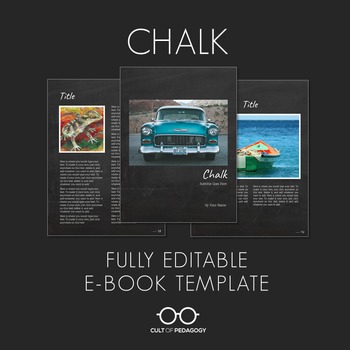 Preview of E-Book Template: Chalk