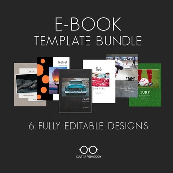 Preview of E-Book Template Bundle