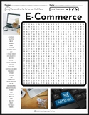 E-Commerce Word Search Puzzle
