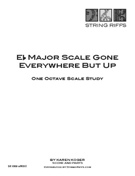 Preview of E Flat Major Scale Gone Everywhere But Up