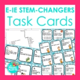 E-IE Stem Changing Verbs Spanish Task Cards