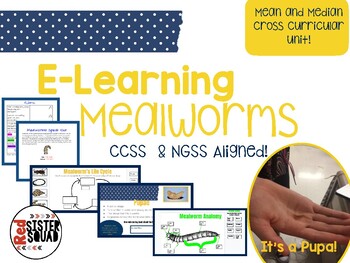 Preview of E-Learning Mealworms Unit