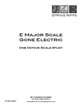 Preview of E Major Scale Gone Electric