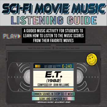 Preview of E.T. The Extraterrestrial (1982): Sci-Fi Movie Music Listening Guide