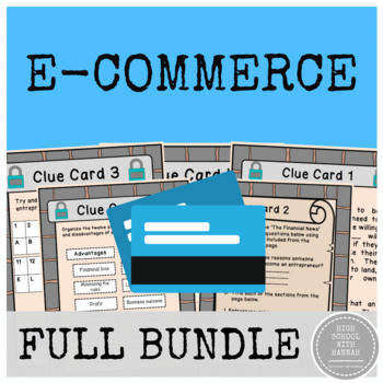 Preview of E-commerce - Full Bundle