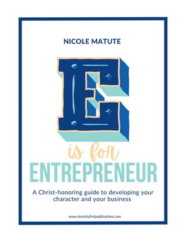Preview of E is for Entrepreneur Workbook