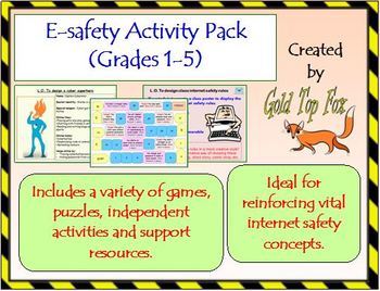 Cyber Safety Board Game: 3rd-5th Grade