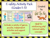 E-safety activity pack (Grades 1-5 Internet Safety)