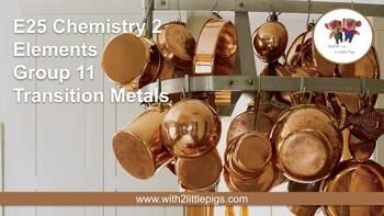 Preview of E25 Chemistry - Group 11 Transition Metals