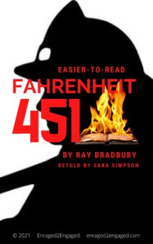 Preview of E2E Adapted Lit: Easier-to-Read Fahrenheit 451--SPED, ELL, Comprehension