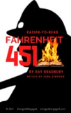 E2E Adapted Lit: Easier-to-Read Fahrenheit 451--SPED, ELL,