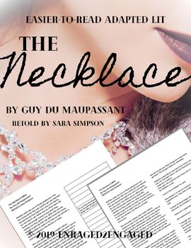 Preview of E2E Adapted Literature: The Necklace by Guy de Maupassant