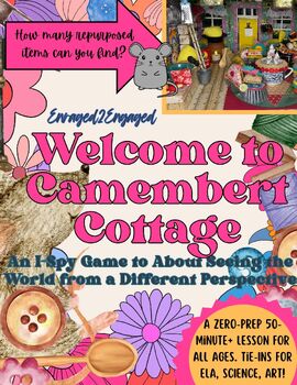Preview of E2E Camembert Mouse Cottage I-Spy Detail Game