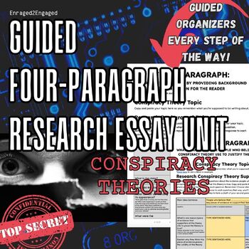 Preview of E2E Debunking Conspiracy Theories Research Essay Unit