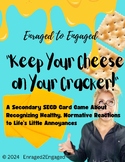 E2E "Keep Your Cheese On Your Cracker!" SECD Card Game Emo