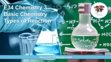 E34 Chemistry - Types of Reaction