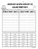 EA (short e) and A (short o) Sounds Sorting Worksheet - UF