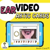 EAR Video Articulation Cards - Vocalic R Sound Speech Therapy