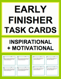 EARLY FINISHER TASK CARDS