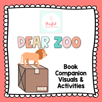 dear zoo animal tracing teaching resources teachers pay teachers