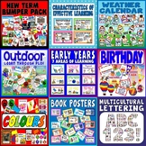 EARLY YEARS - 7 AREAS, WEATHER, NEW TERM, BIRTHDAY, OUTDOO