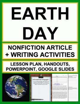 Preview of Earth Day Activities | Printable & Digital