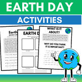 EARTH DAY ACTIVITIES/Earth Day craft writing