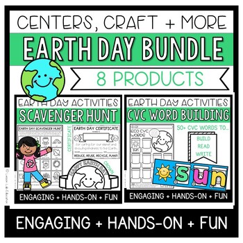 Preview of EARTH DAY ACTIVITY BUNDLE