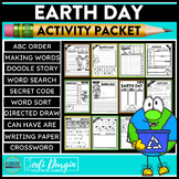 EARTH DAY ACTIVITY PACKET word search early finisher activ