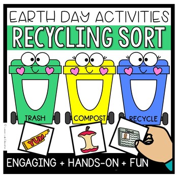 Preview of EARTH DAY ACTIVITY | RECYCLING SORTING GAME