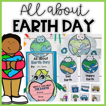 Earth Day Activities, readers and crafts | Recycling lap book | 3R's rule