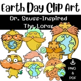 EARTH DAY ART PROJECT/ The Lorax Clip Art / Dr.Seuss-Inspired
