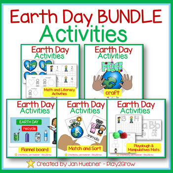 Preview of EARTH DAY ACTIVITIES and Worksheets BUNDLE SCIENCE SOCIAL STUDIES