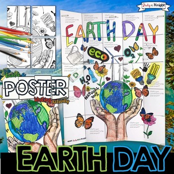 Preview of Earth Day, Collaborative Poster, Writing Activity, Group Project