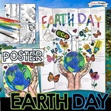 Earth Day, Collaborative Poster, Writing Activity, Group Project
