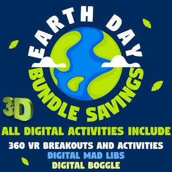 Preview of EARTH DAY DIGITAL ACTIVITIES SAVINGS!