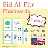 EID AL FITR English Flashcards | EID MUBARAK Vocabulary