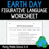 EARTH DAY Figurative Language Worksheet